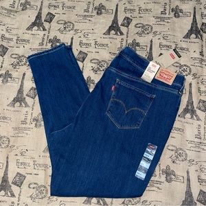 Levis NWT! Women 721 High Rise Skinny Destroy Jeans Size 24W